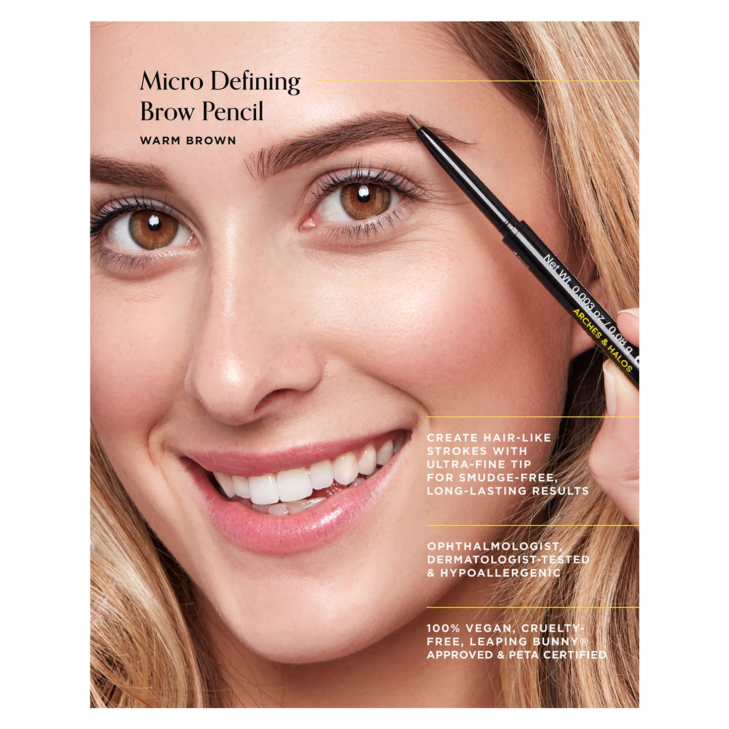 Brow Pencil – Micro-Detailed Definer For Eyebrows