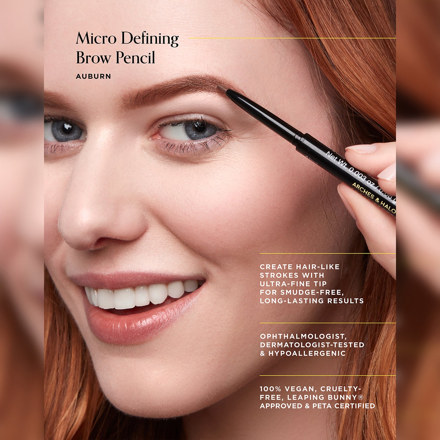 Brow Pencil – Micro-Detailed Definer For Eyebrows