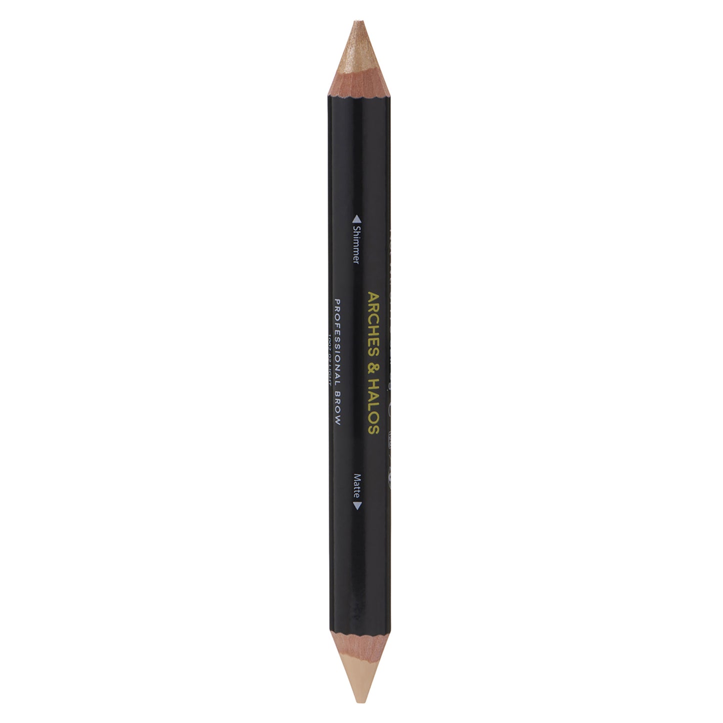 Dual-Ended Crayon - Matte Concealer & Satin Highlighter For Eyebrows