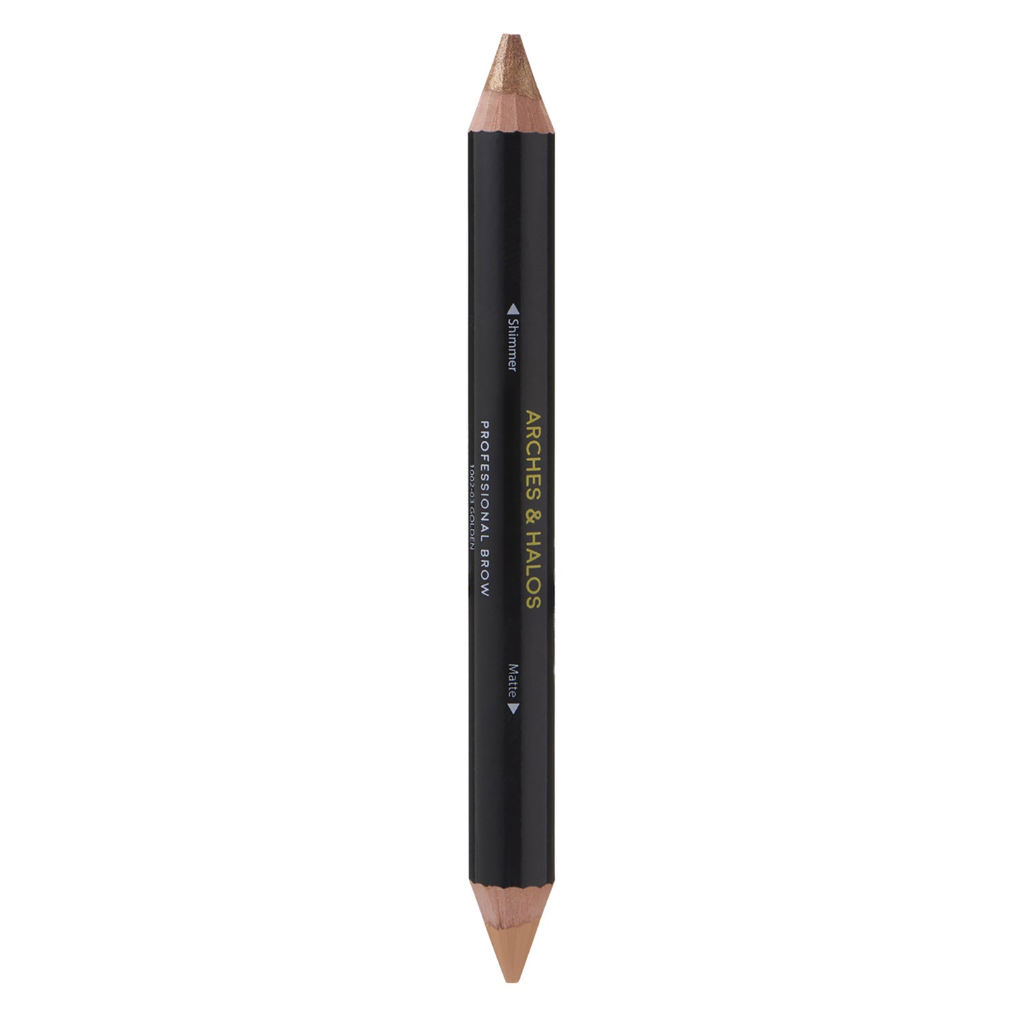 Dual-Ended Crayon - Matte Concealer & Satin Highlighter For Eyebrows