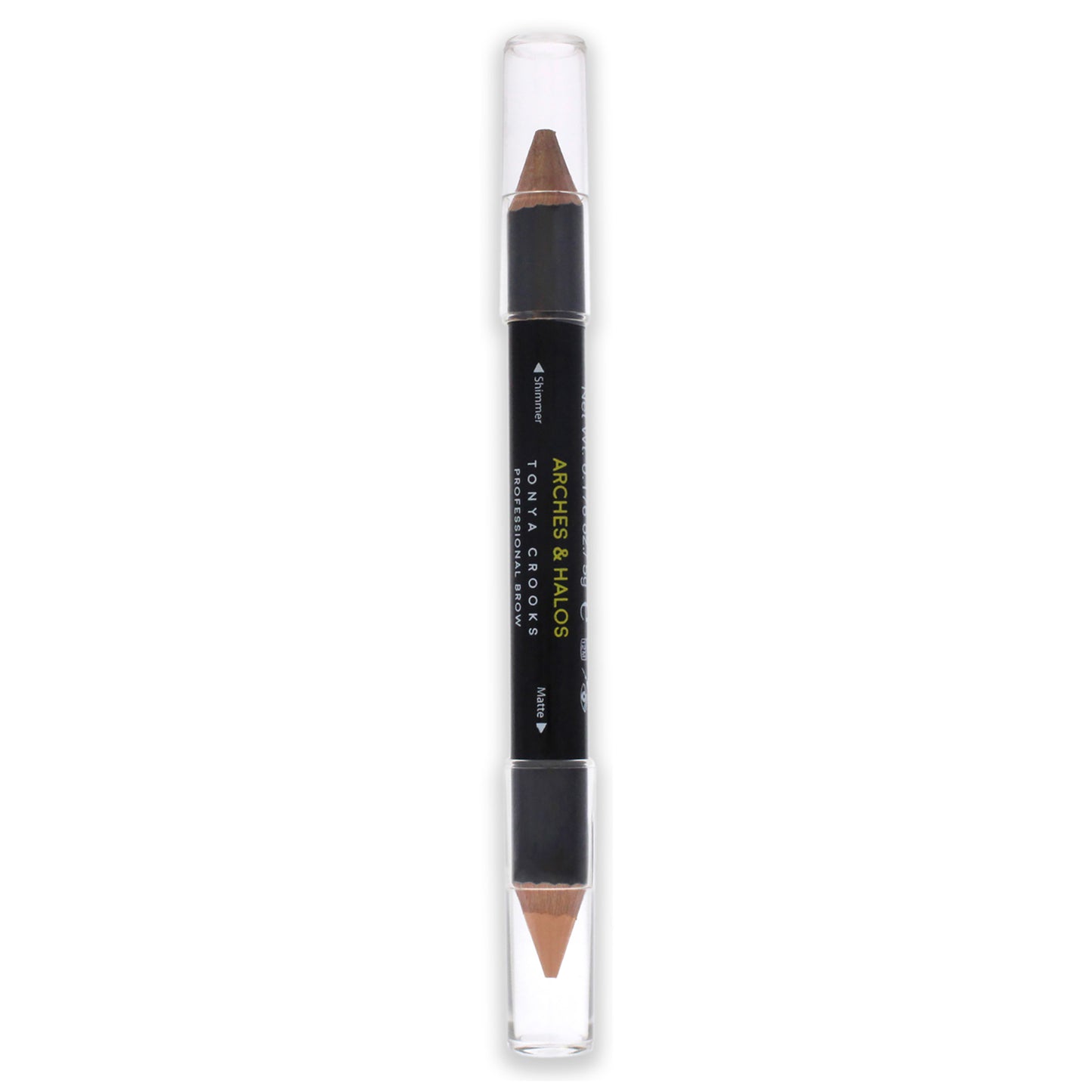 Dual-Ended Crayon - Matte Concealer & Satin Highlighter For Eyebrows