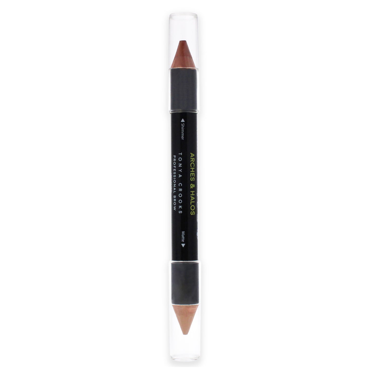 Dual-Ended Crayon - Matte Concealer & Satin Highlighter For Eyebrows