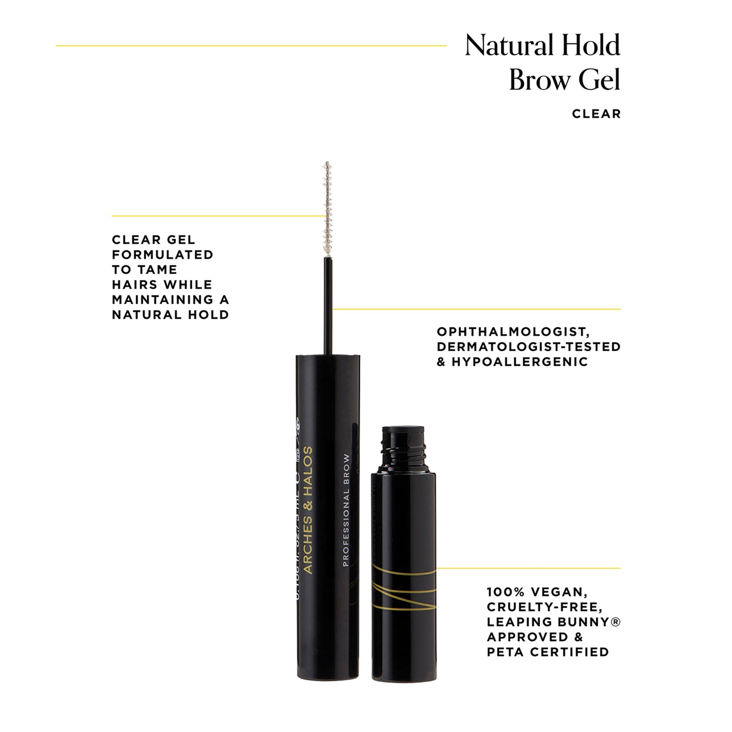 Natural Hold Brow Gel - Clear