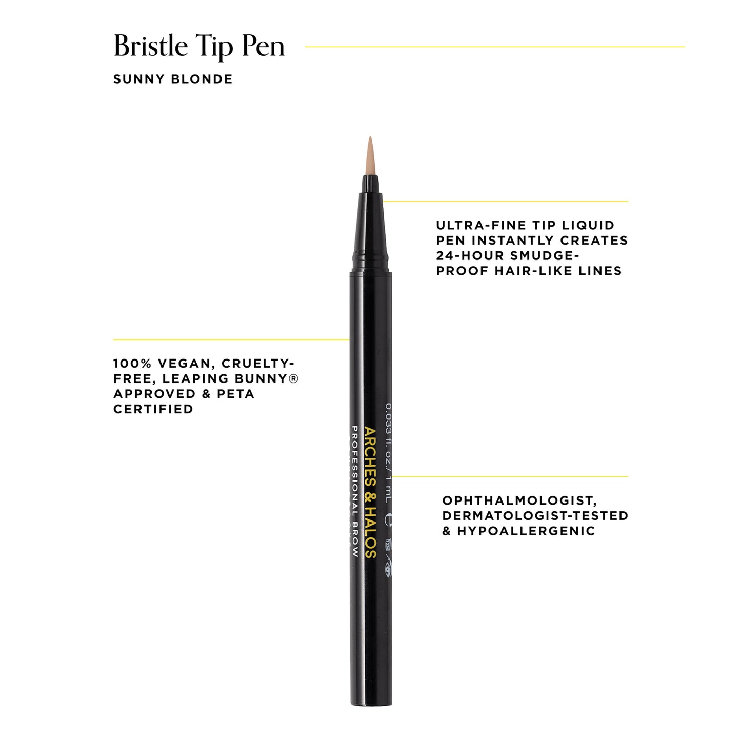 Brow Pen – Fine-Tipped Brow Definer For Eyebrows