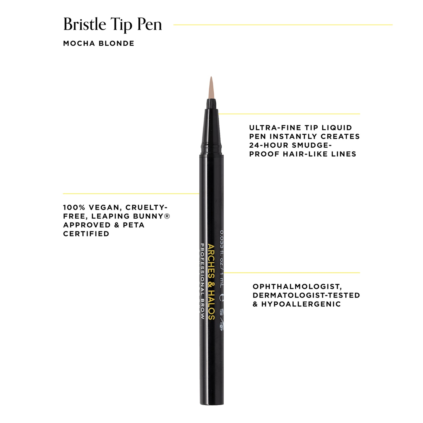 Brow Pen – Fine-Tipped Brow Definer For Eyebrows