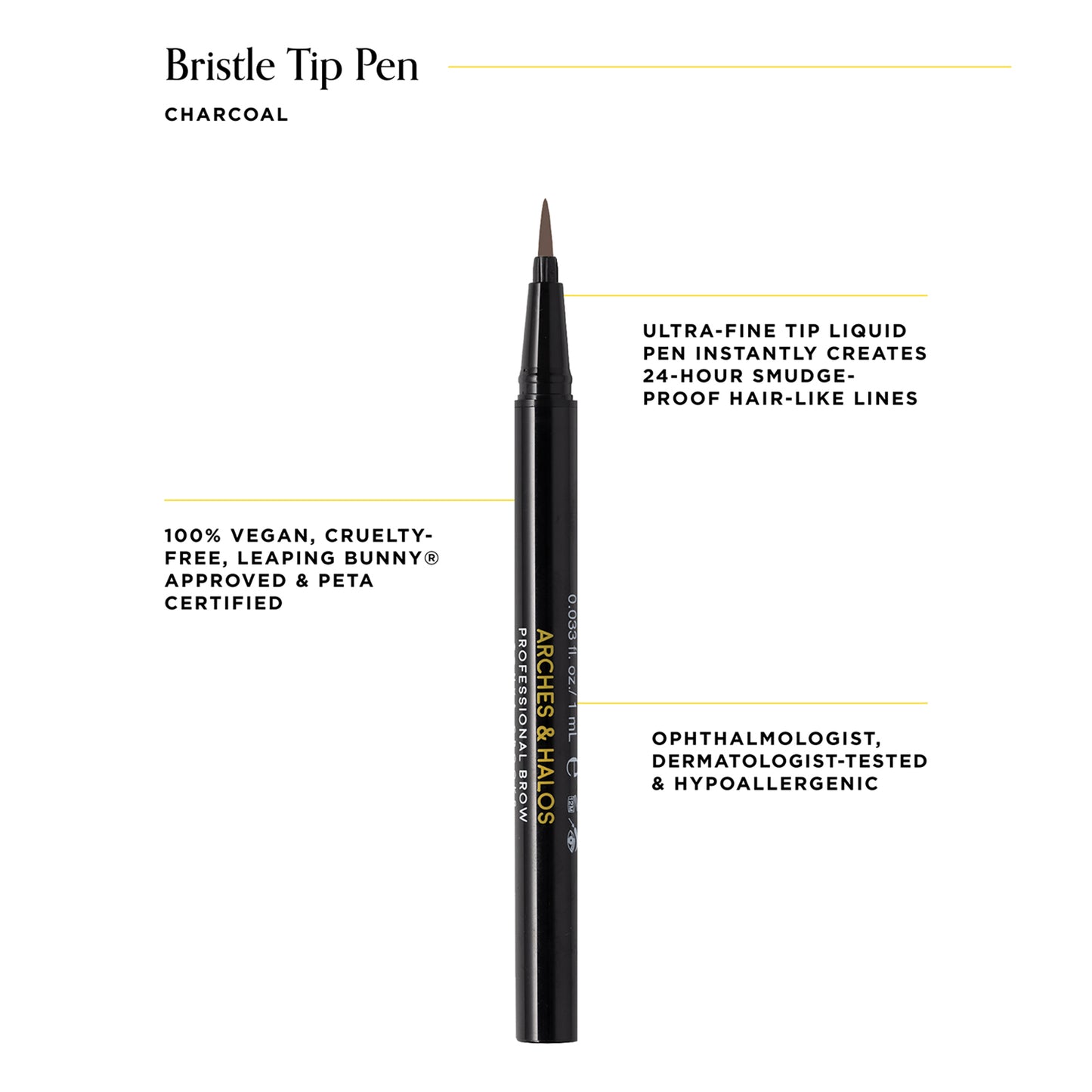 Brow Pen – Fine-Tipped Brow Definer For Eyebrows