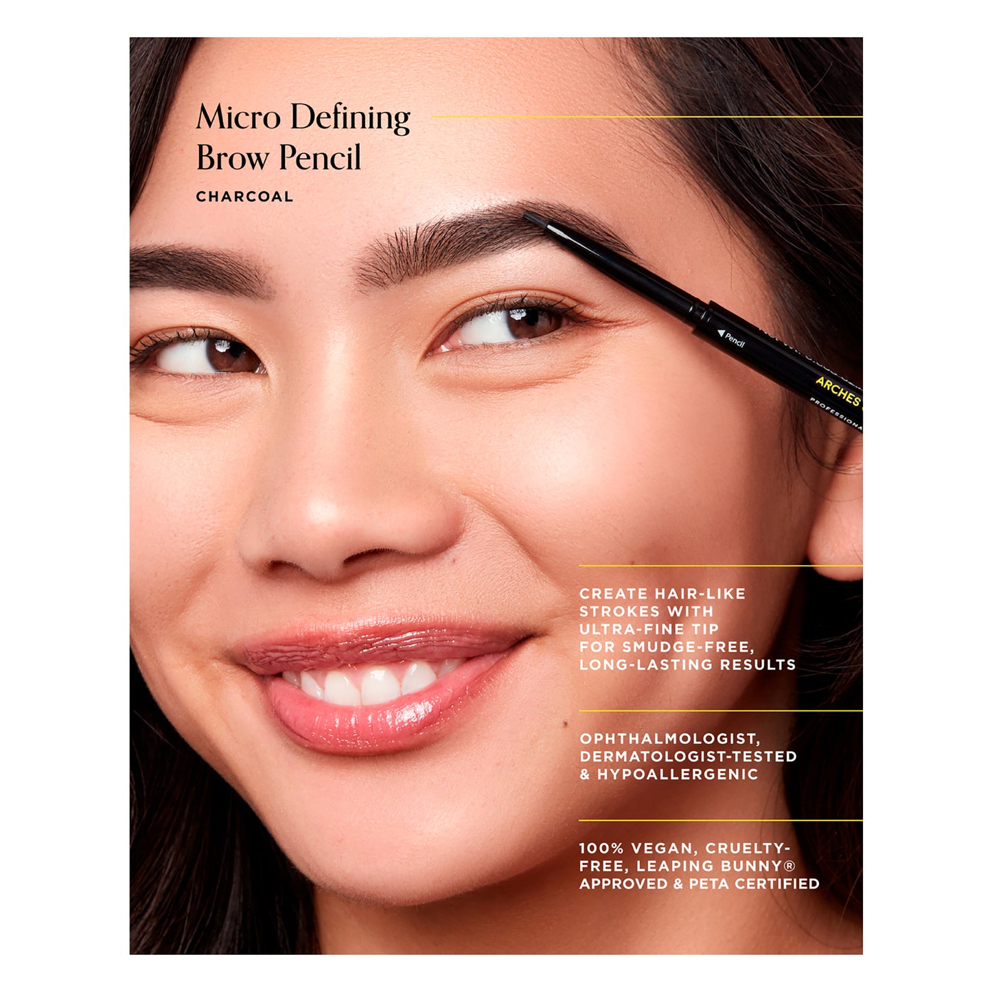 Brow Pencil – Micro-Detailed Definer For Eyebrows