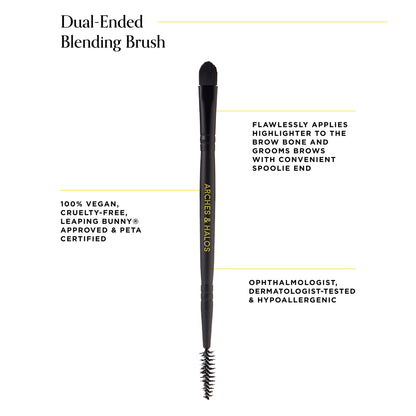 Eyebrow Brush – Dual-Ended Blending Tool For Eyebrows