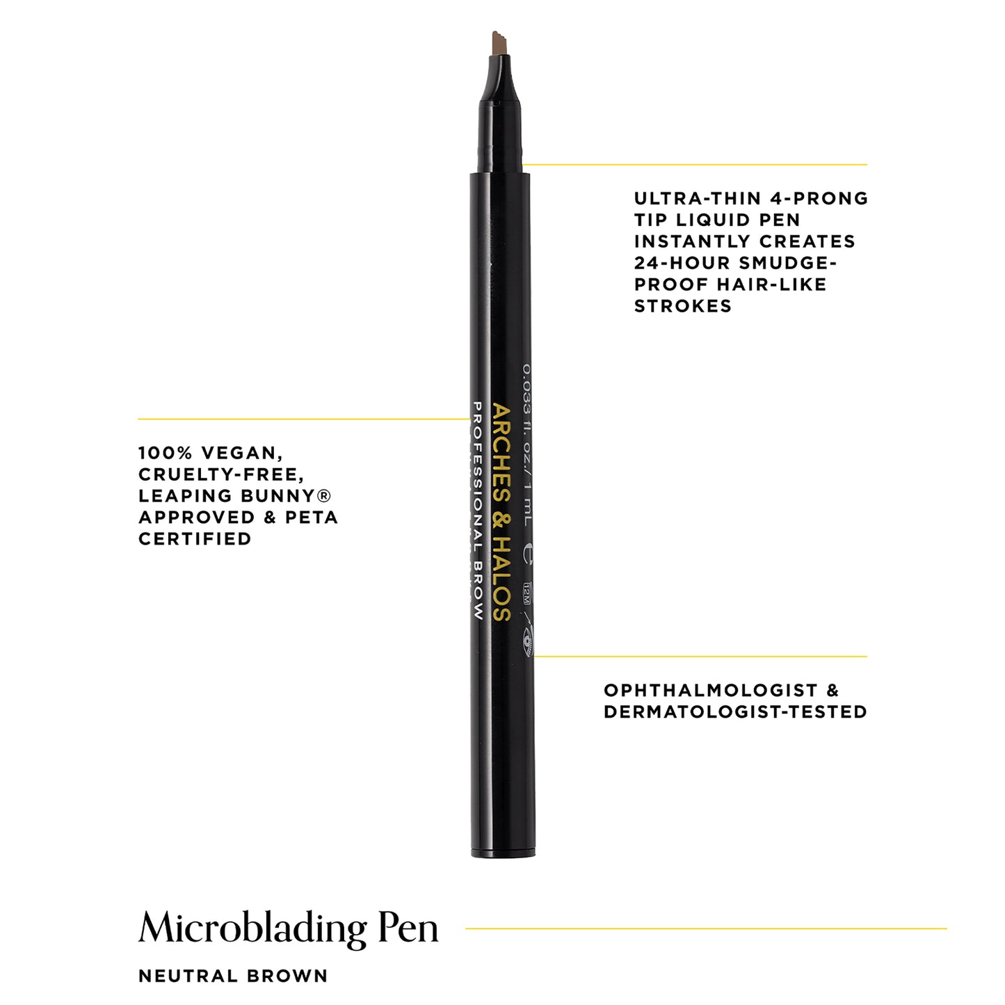 4 Prong Microblading Brow Pen